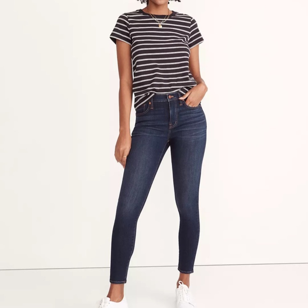 Madewell 9” mid-rise skinny jeans
